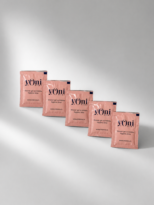🌸 YONI MINT – TESTERI (5 kom) Isprobaj, ponesi, koristi kad ti najviše treba